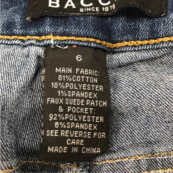 Baccini, Patchwork Jeans, Size 6 - Picture 6 of 13